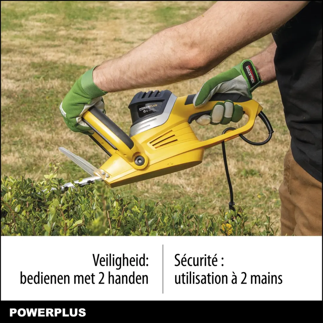 Powerplus POWXG2007 Elektrische Heggenschaar 550W - 525mm Mes