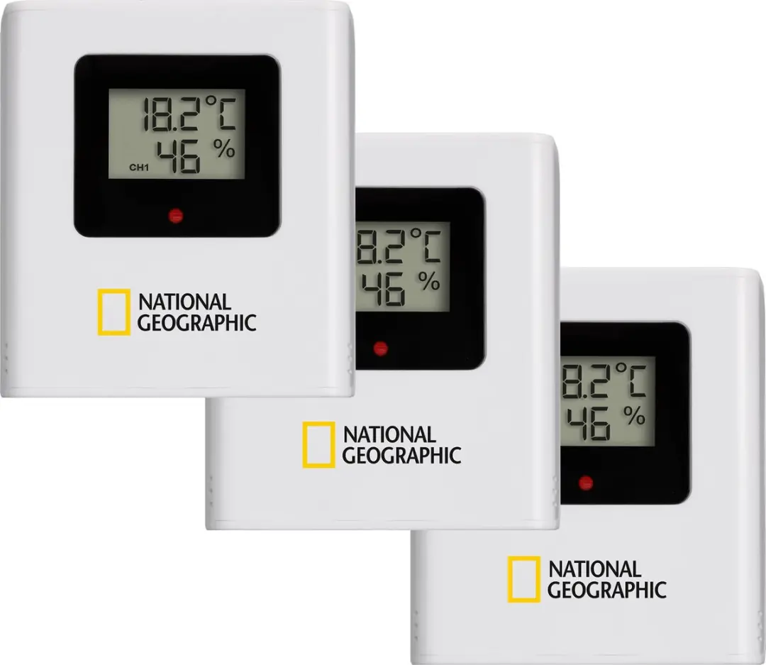 National Geographic Weerstation VA - 3 Sensoren - Zwart - afbeelding 6 van 6