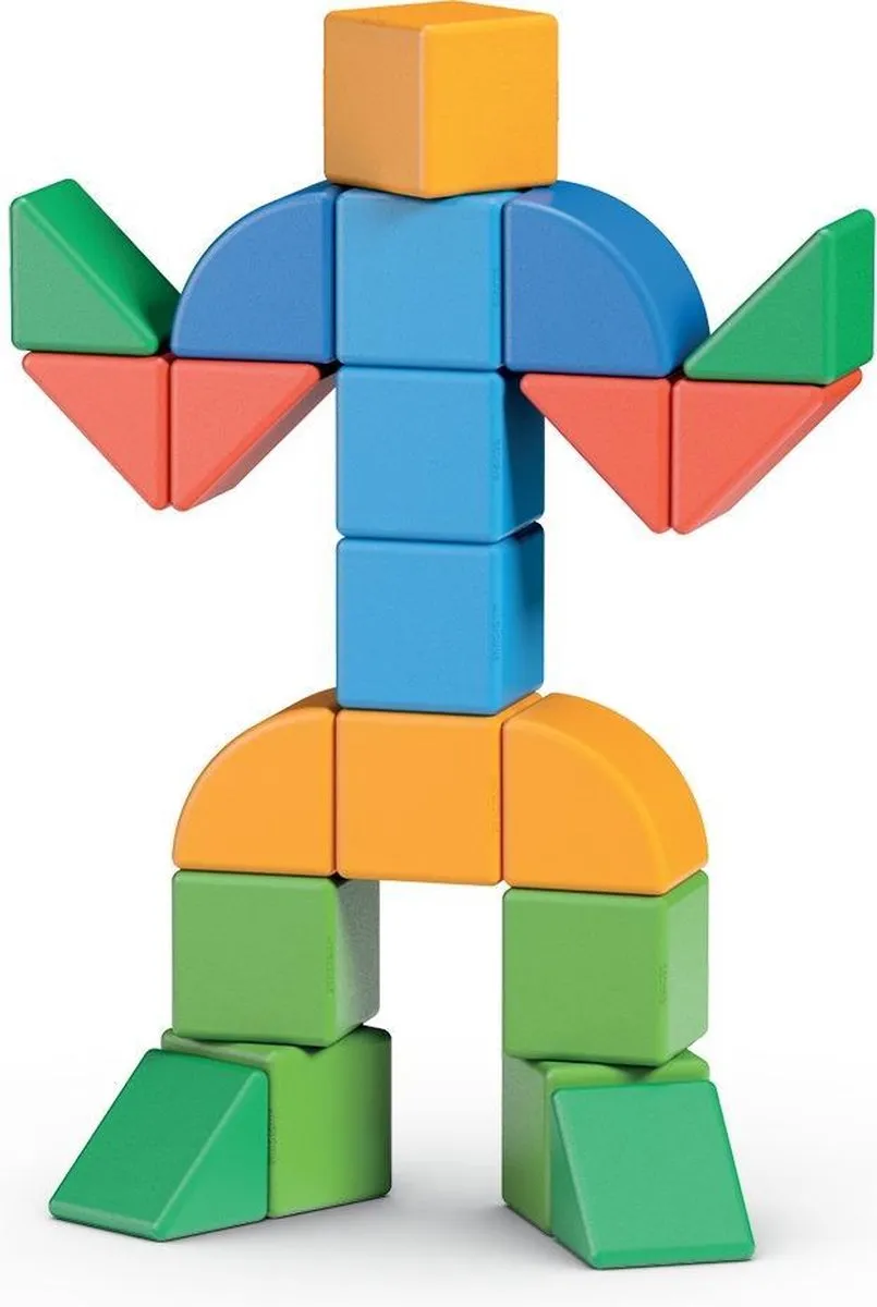 Geomag Magicube 4 Vormen Wereld 32 Stuks - 087177