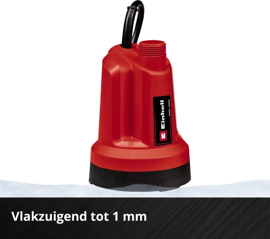 Einhell Accu Dompelpomp GE-SP 18 LL Li Solo 18V - 4.500 l/u