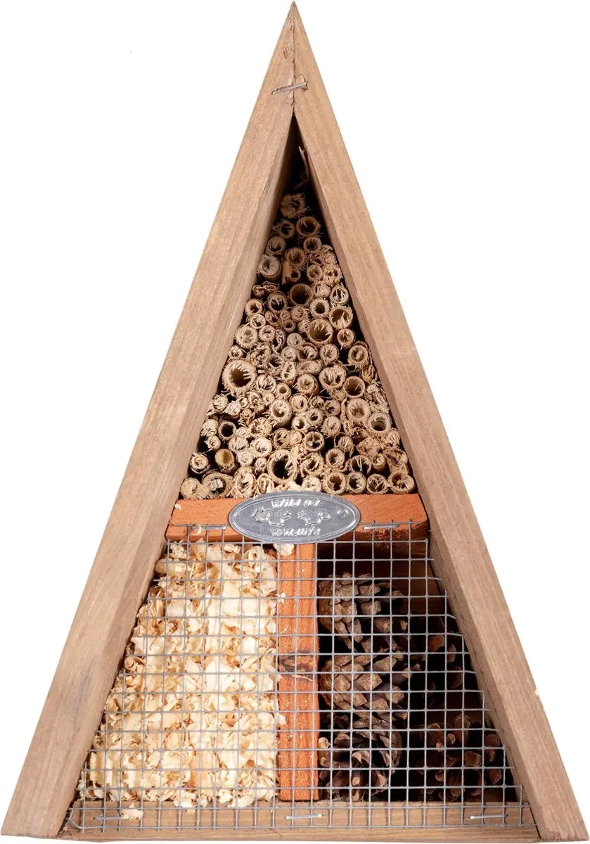 Esschert Design Driehoekig Insectenhotel