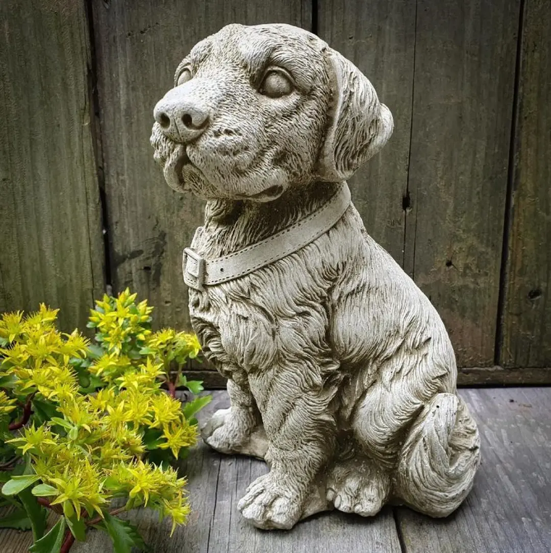 Sparta Retriever Puppy Tuinbeeld