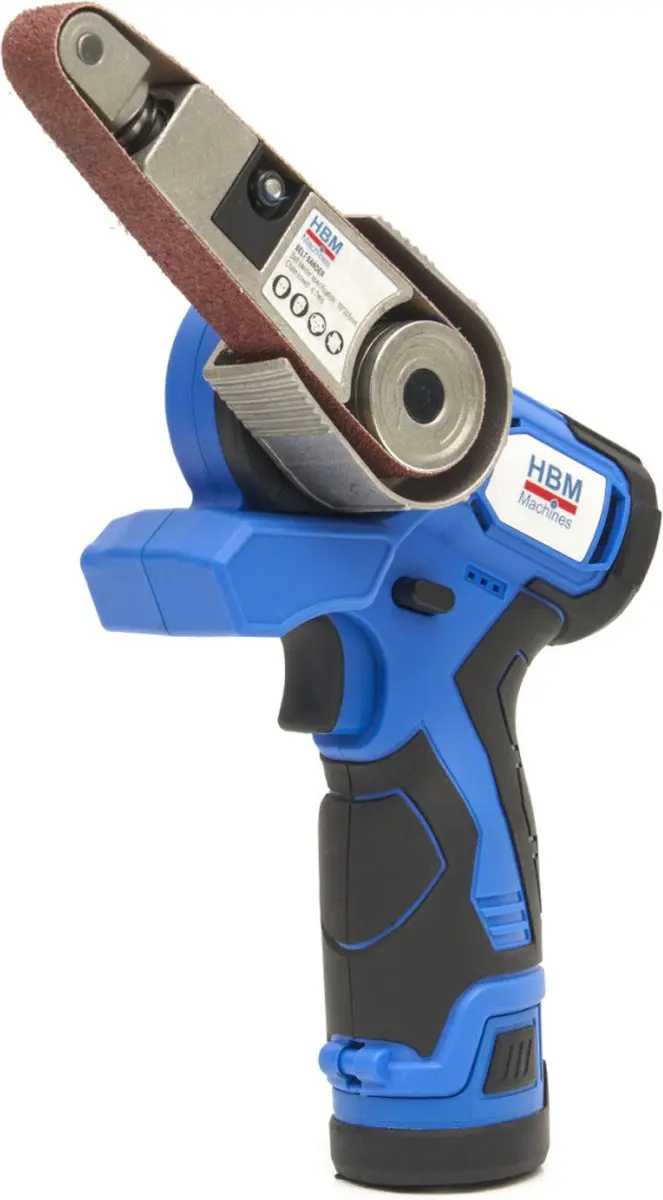 HBM AC10 3-in-1 Accu Kettingzaag Schuurmachine Bladblazer - 2 Accu's