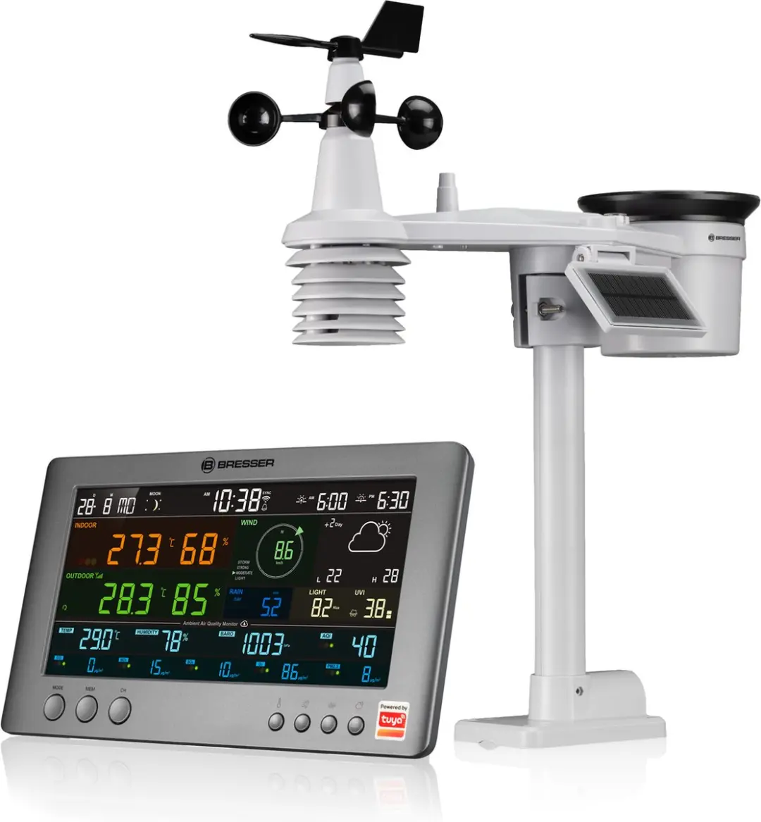 Bresser Tuya Slim Weerstation 7-in-1 Sensor
