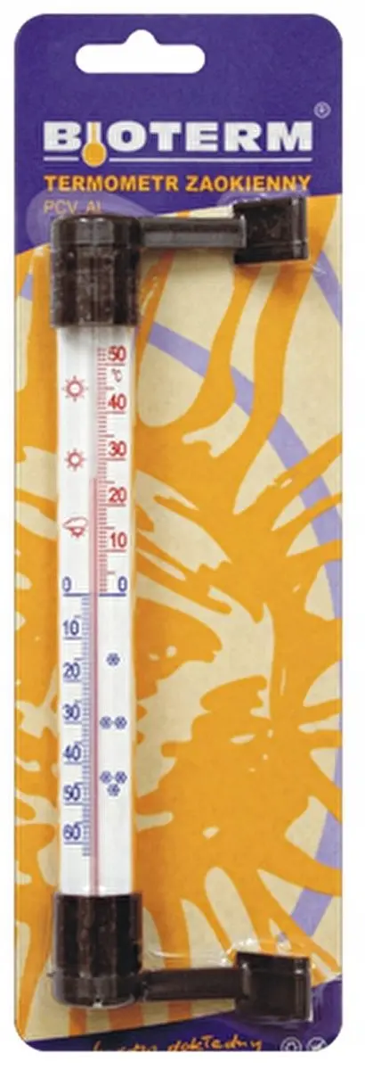 Browin Bioterm Serie Buitenthermometer - Rood - 18,1 cm