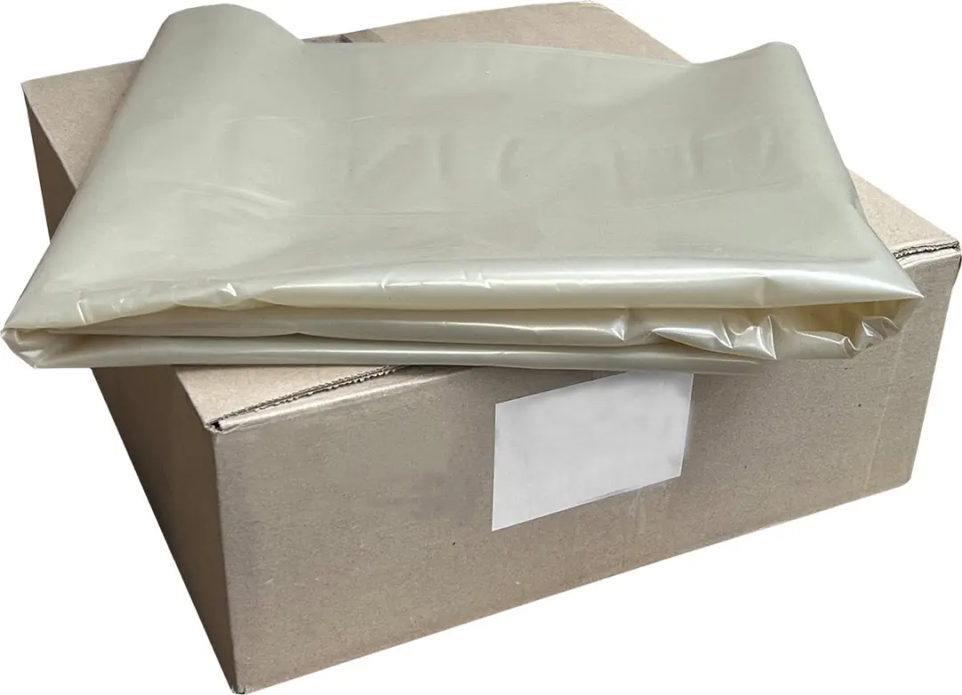 Kortpack LDPE Vlakke Puinzakken 70x110cm 100µ - 100 Stuks - Transparant
