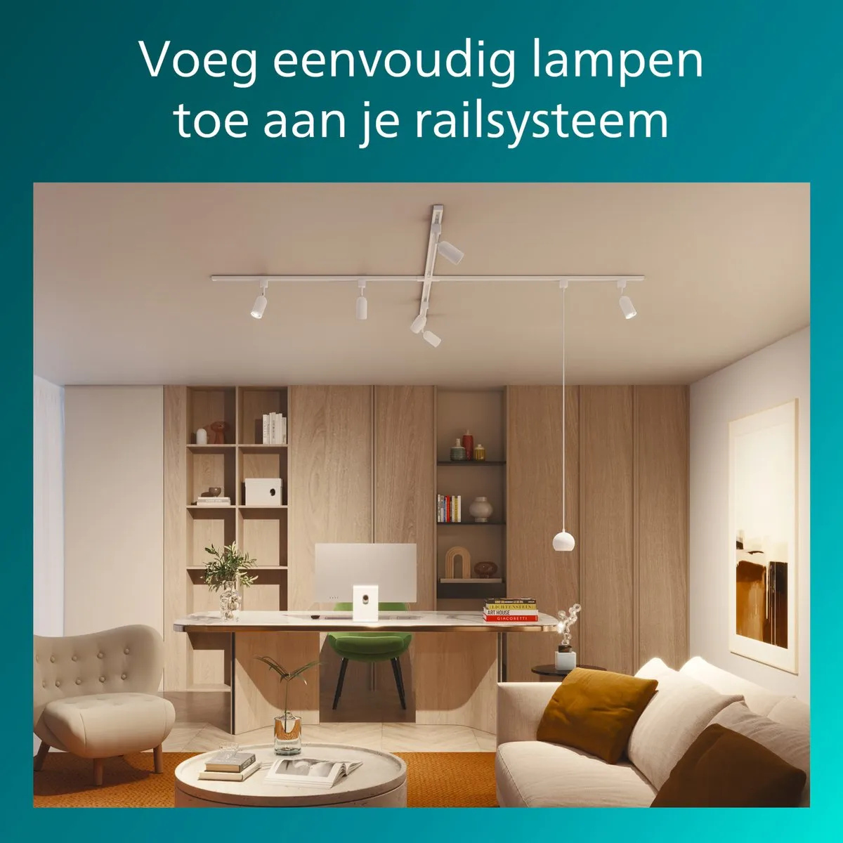Philips EasyLink Railverlichting Uitbreiding 1m - Wit