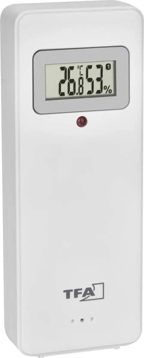 TFA Dostmann Thermo- en Hygrosensor Draadloos 433 MHz