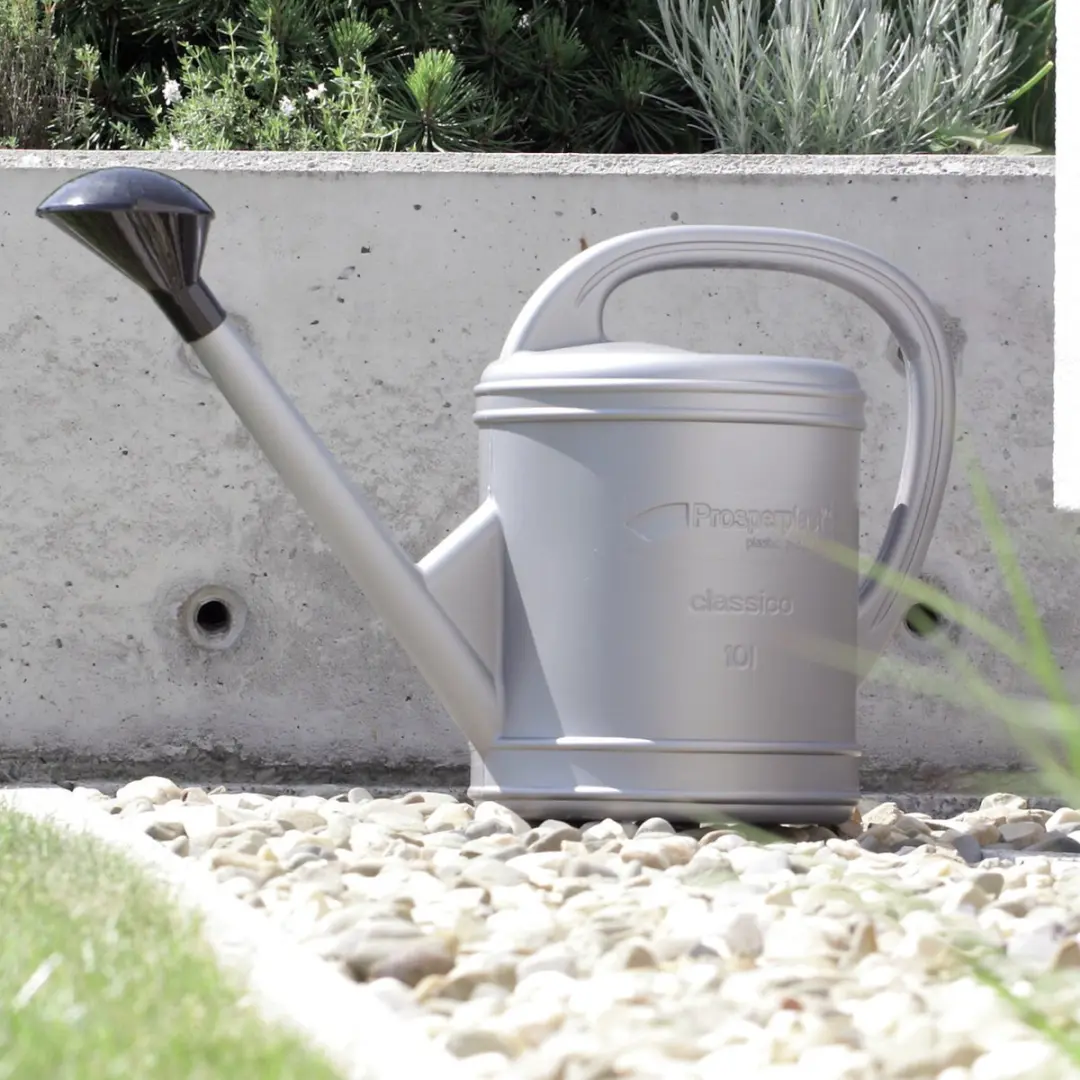 Prosperplast Bloemengieters Grijs - 2x 10L met Broeskop