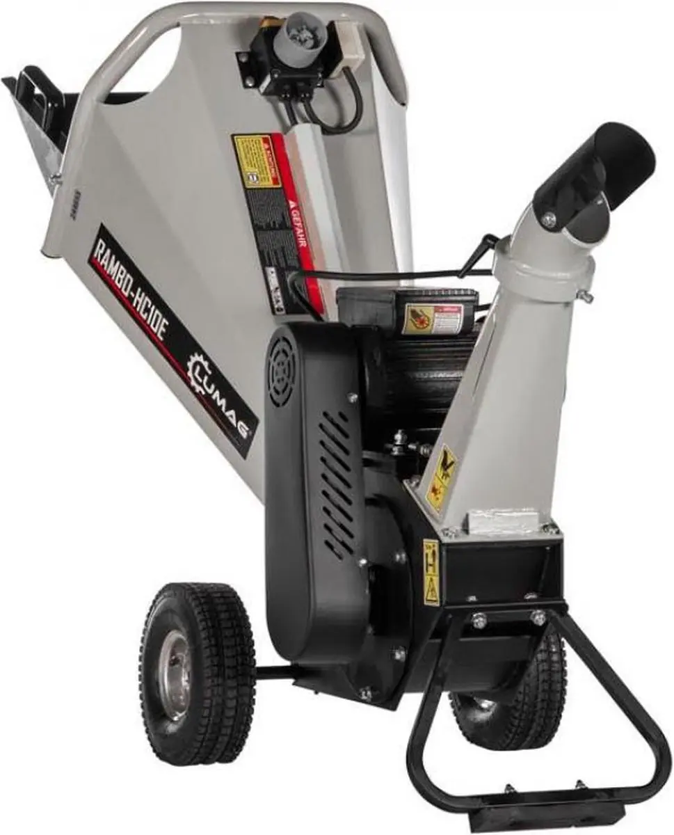 Lumag HC10E-NL Hakselaar 22000W - 230V Duplex Mestrommel