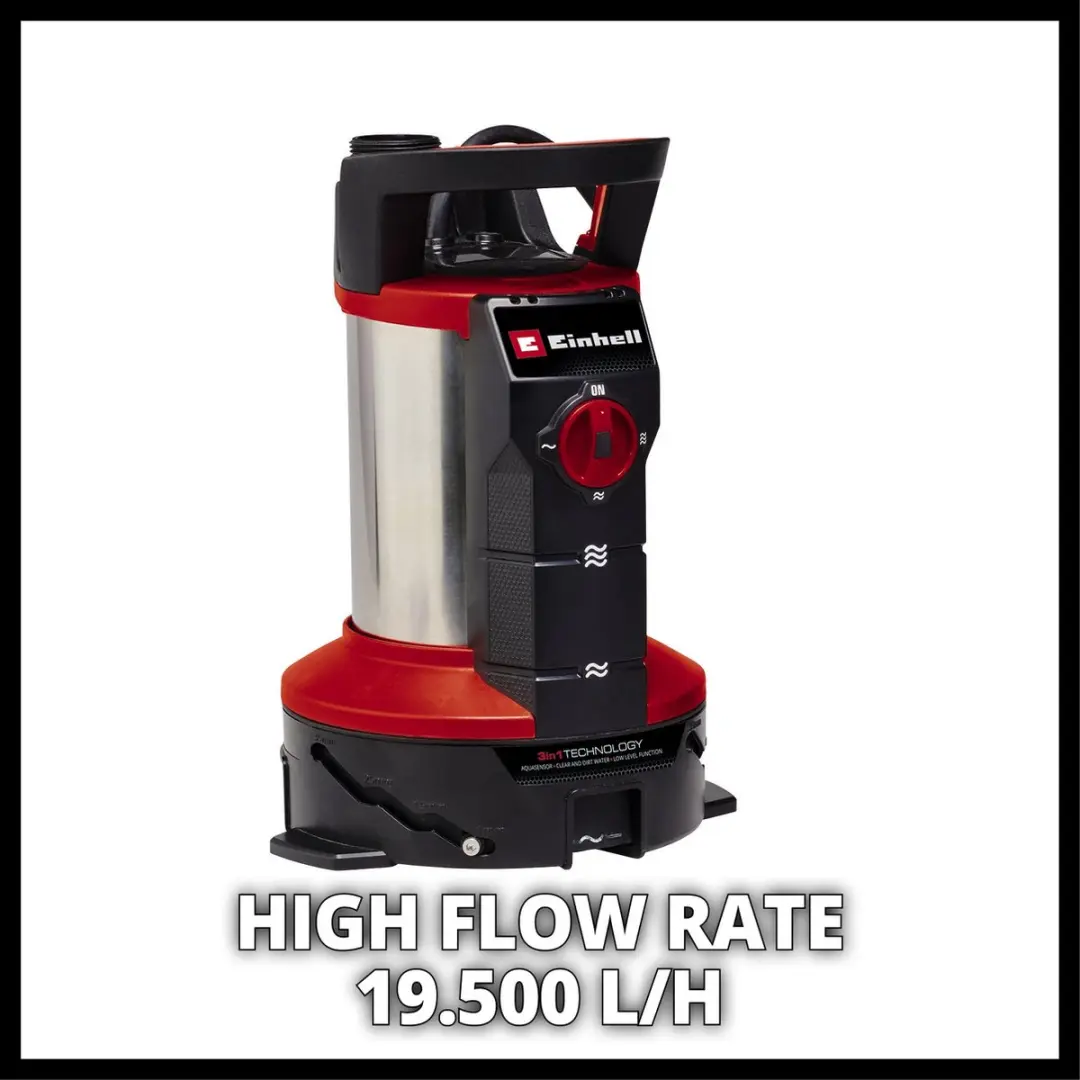 Einhell GE-DP 7935 N-A LL ECO Vuilwaterpomp 790W - 19.500 l/u