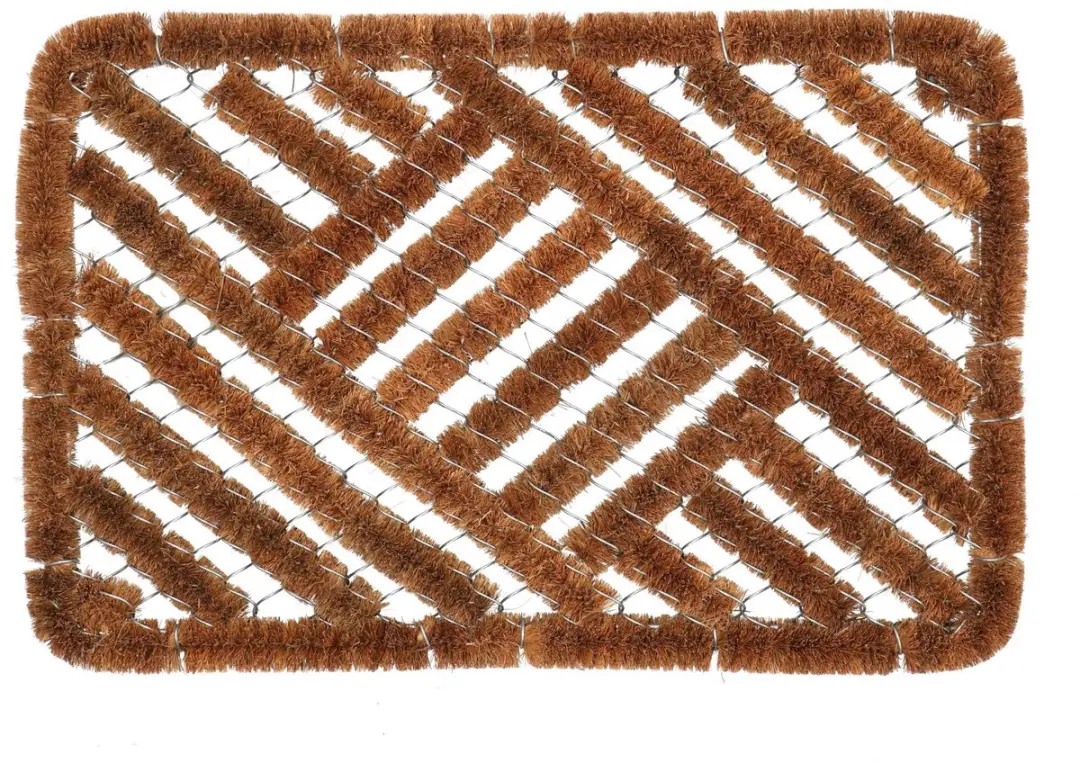 Hamat Borstelmat Draco - 59x39cm Ecru