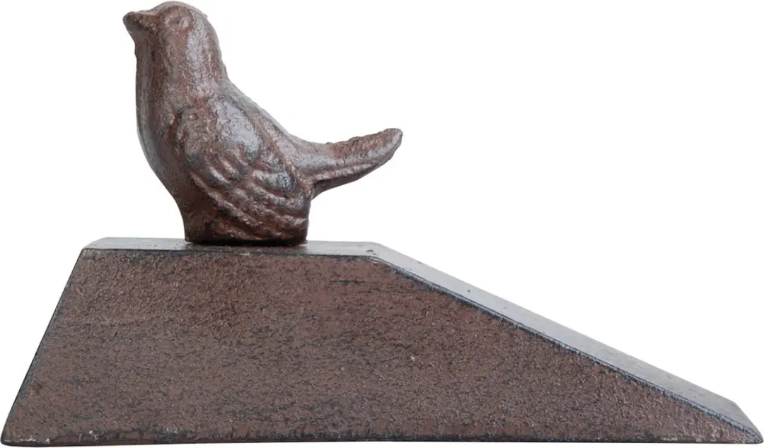 Esschert Design Vogel Deurstopper Gietijzer - Bruin
