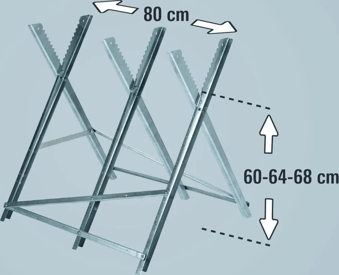 Einhell Zaagbok - 150 kg - 80 cm - Inklapbaar