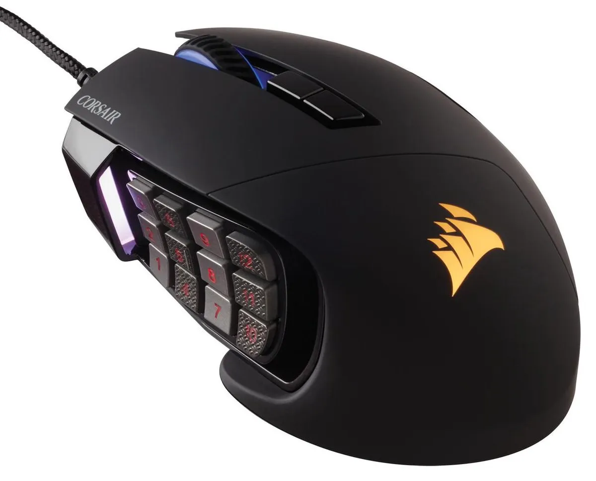 Corsair Scimitar RGB Elite Gaming Muis CH-9304211-EU - 18000 DPI