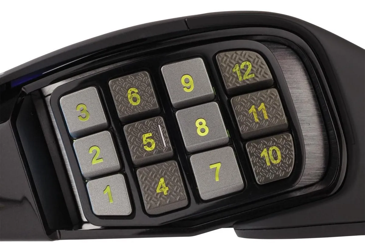 Corsair Scimitar RGB Elite Gaming Muis CH-9304211-EU - 18000 DPI - afbeelding 6 van 6