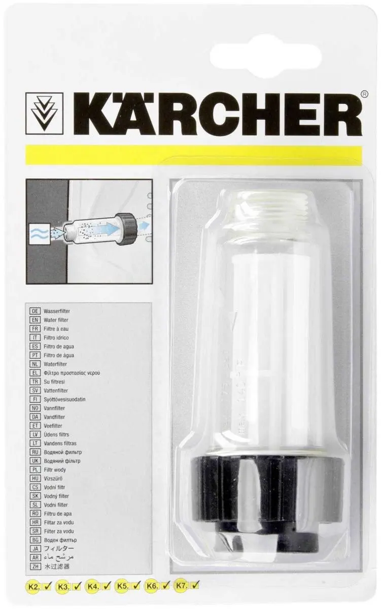 Kärcher Waterfilter voor Hogedrukreinigers