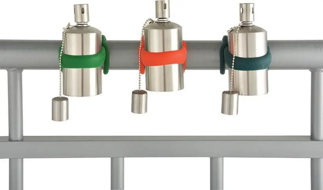 Esschert Design Balkon Olielampen RVS