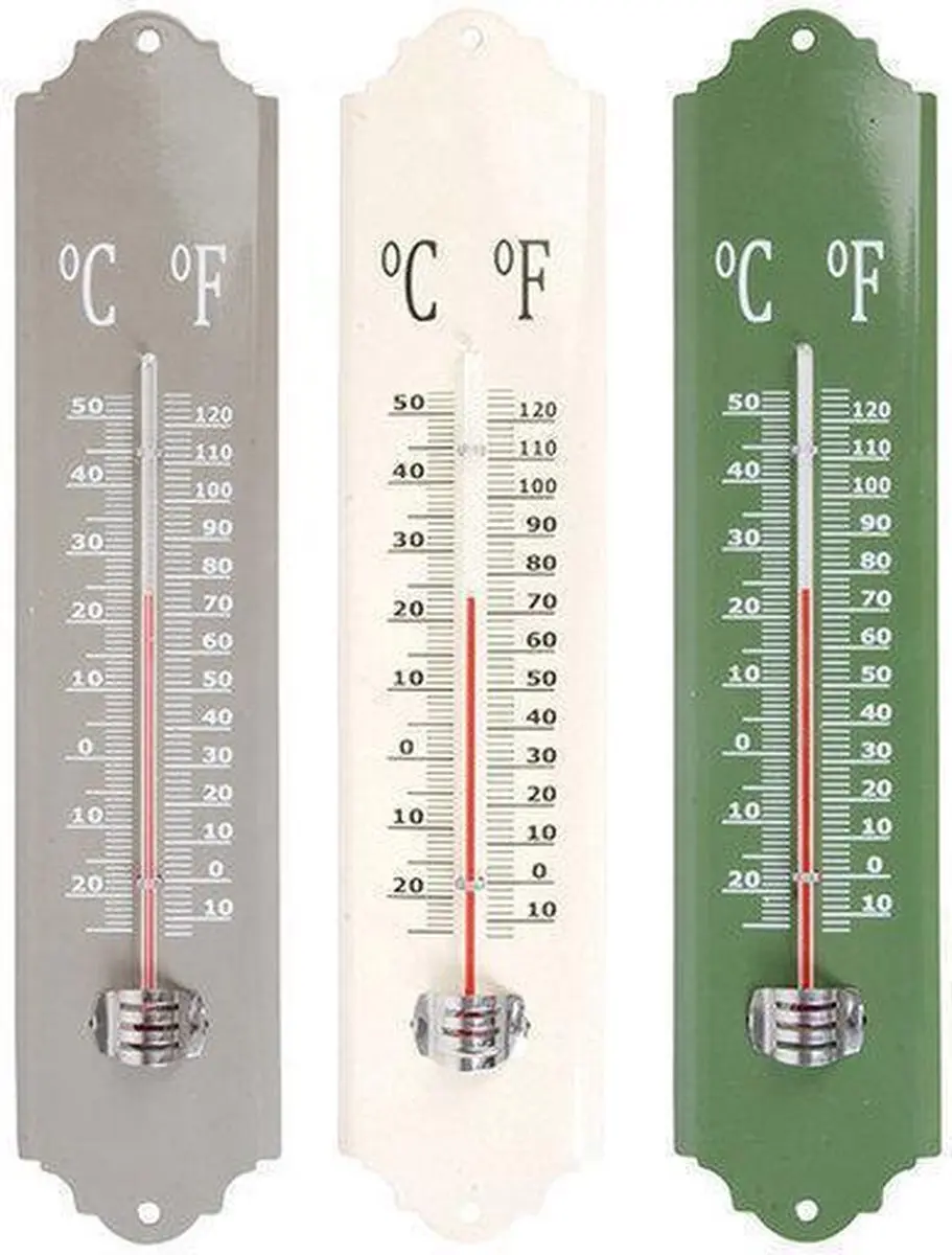 Esschert Design Metalen Thermometer 30cm
