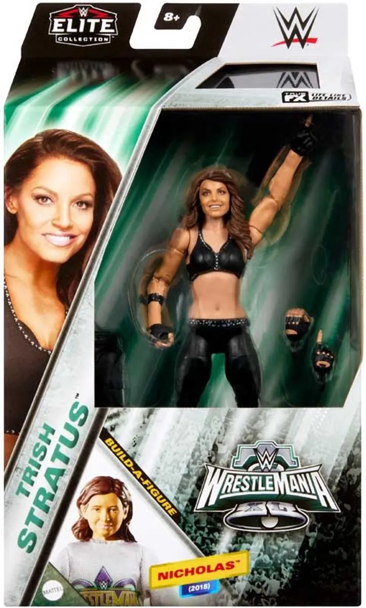 Mattel WWE Elite WrestleMania Trish Stratus actiefiguur - Vanaf 8 jaar
