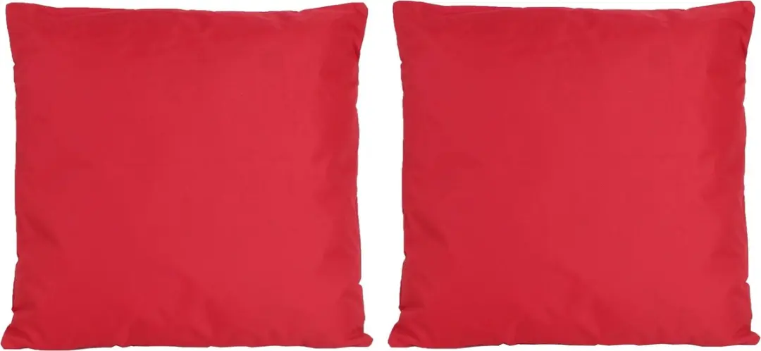 Anna's Collection Buiten Zitkussens Rood 45x45cm