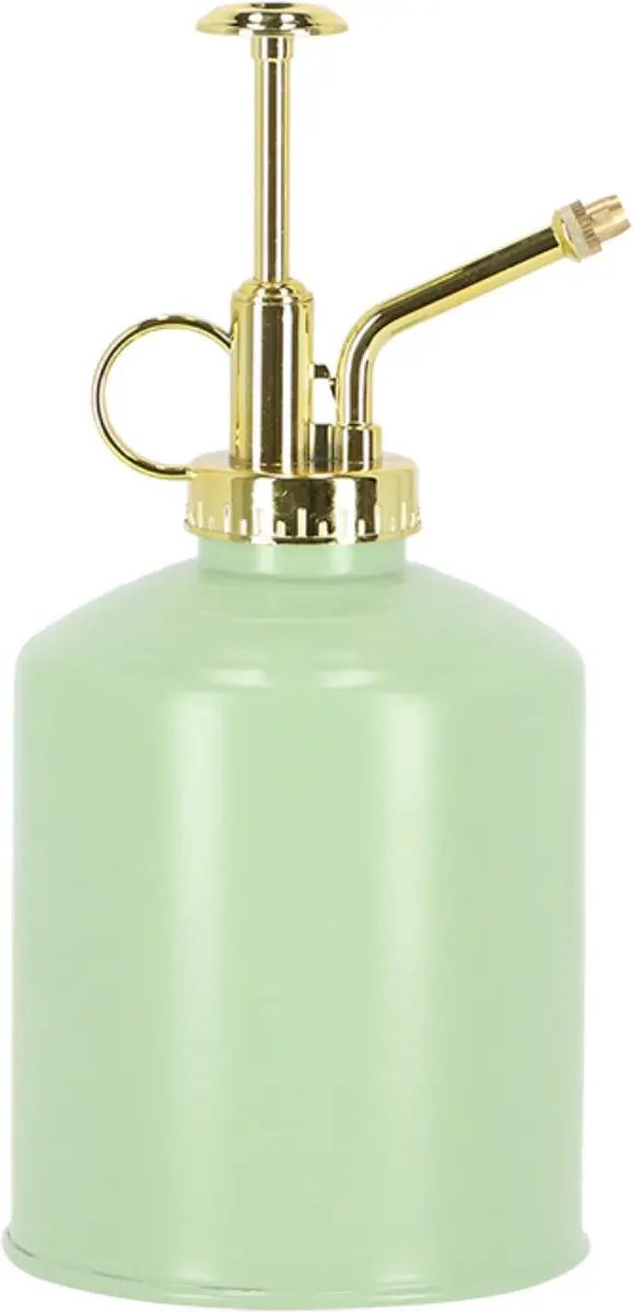 Esschert Design Plantenspuit Vernevelaar 19,5cm - Mintgroen/Goud