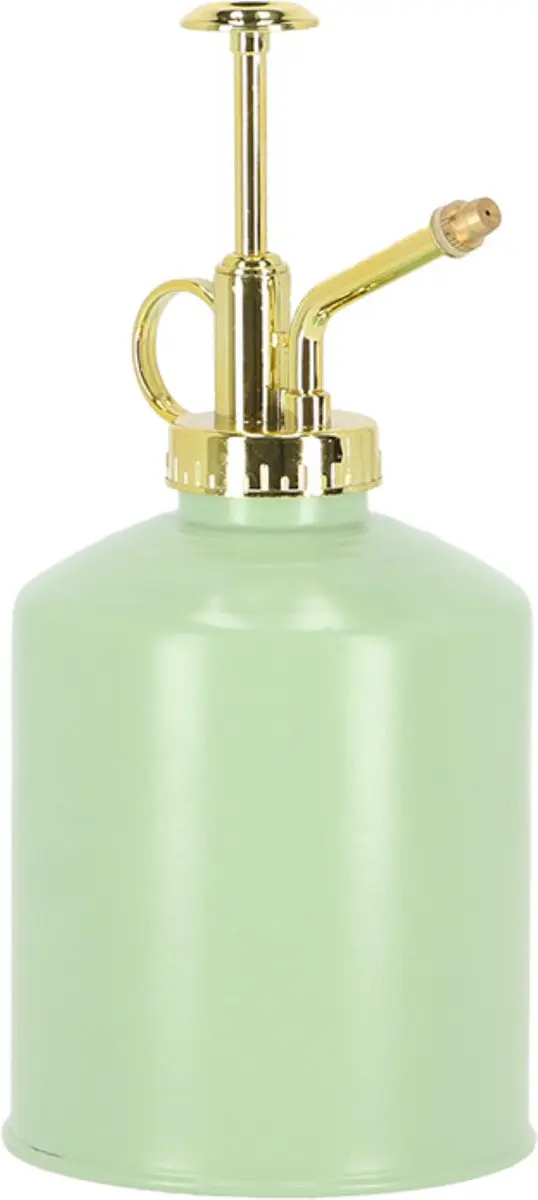 Esschert Design Plantenspuit Vernevelaar 19,5cm - Mintgroen/Goud