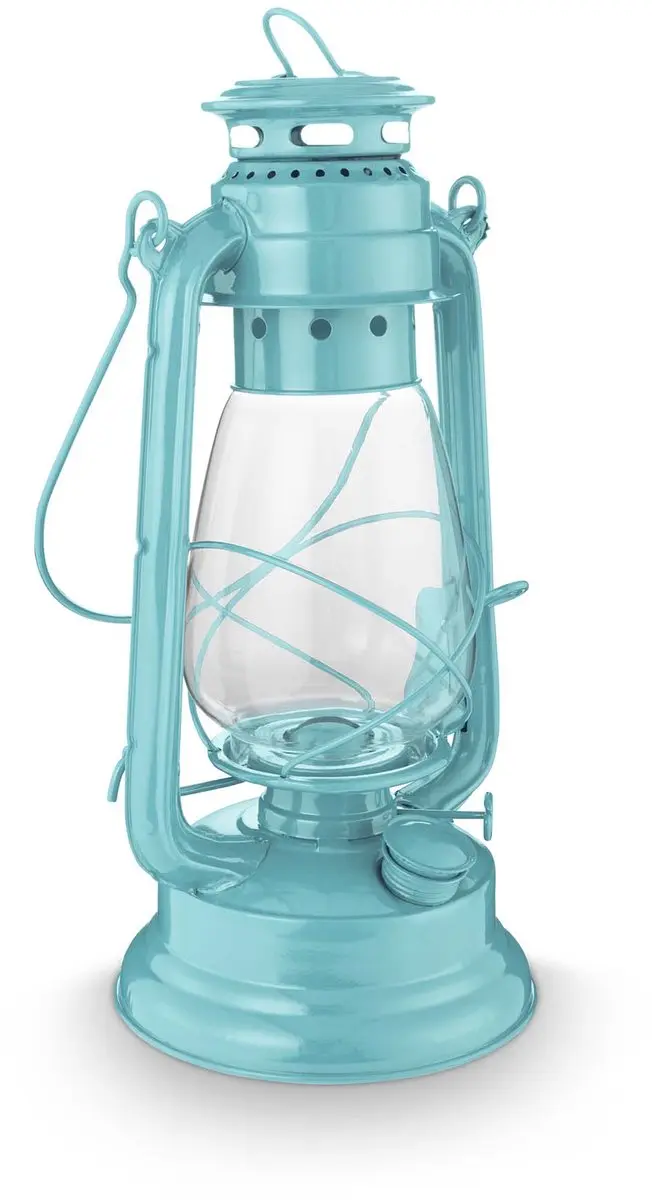 vtwonen Olielamp Lichtblauw - 17x33cm