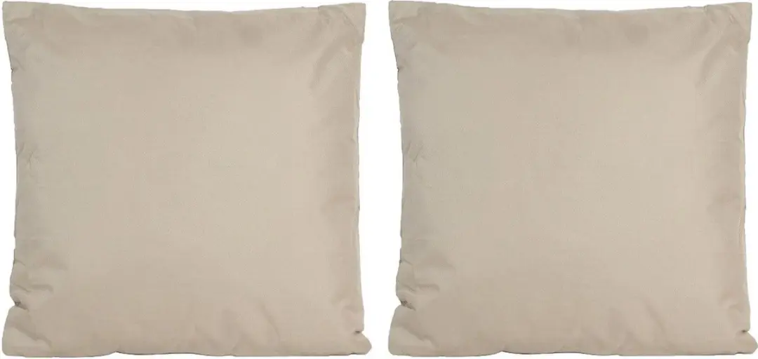 Anna's Collection Bank- en Sierkussens 45x45cm Taupe