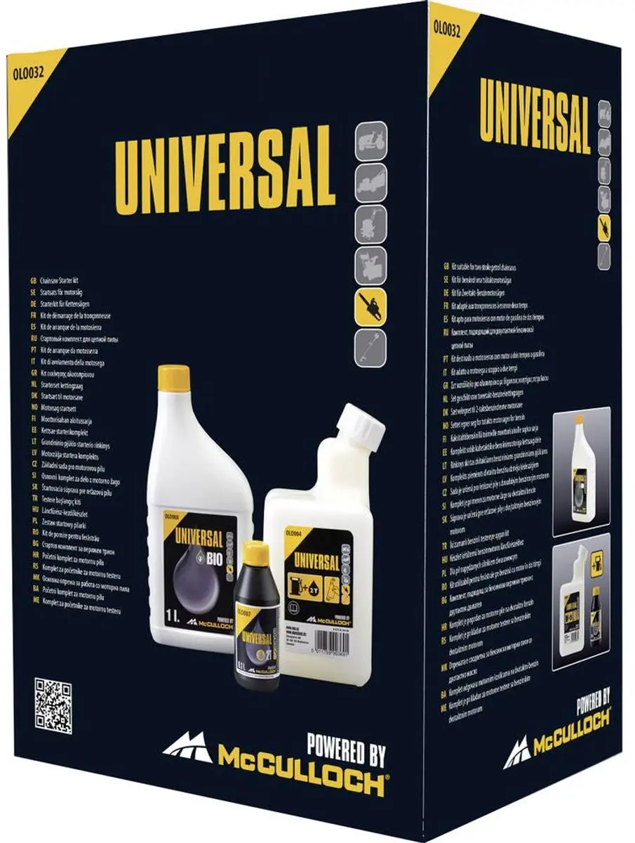 McCulloch Kettingolie 1,1L