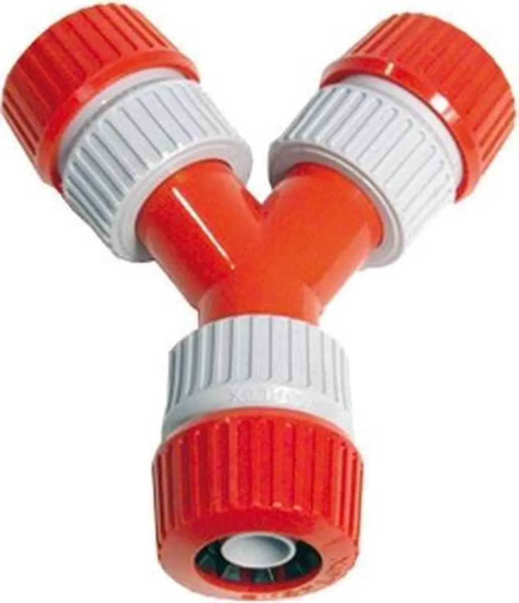 Talen Tools Tuinslang Y-vertakking 3-kraan ø12-18mm