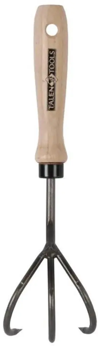 Talen Tools Handkrabber Gesmeed Staal Essenhouten Handvat