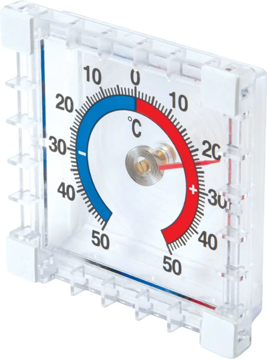 Silverline Opplakthermometer -50°C tot +50°C
