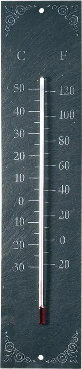 Esschert Design Leistenen Thermometer 45cm