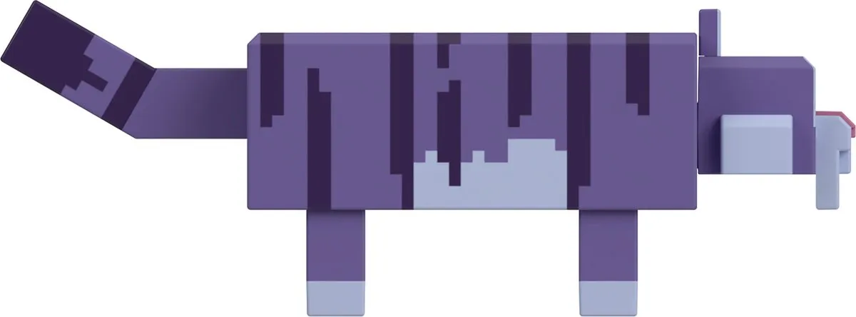 Mattel Minecraft Legends Regal Tiger Action Figure - Zwart