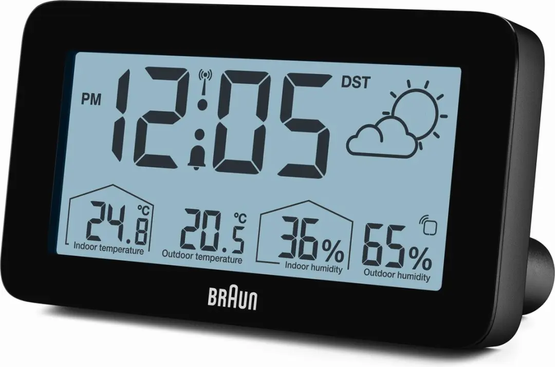Braun BC13BP-DCF Weerstation - Zwart