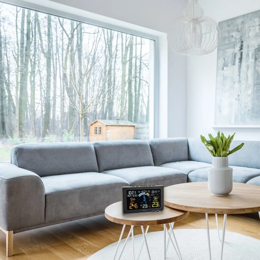 TFA Dostmann Spring Breeze 35.1140.01 Draadloos Weerstation - 3 Sensoren - Zwart - afbeelding 6 van 6