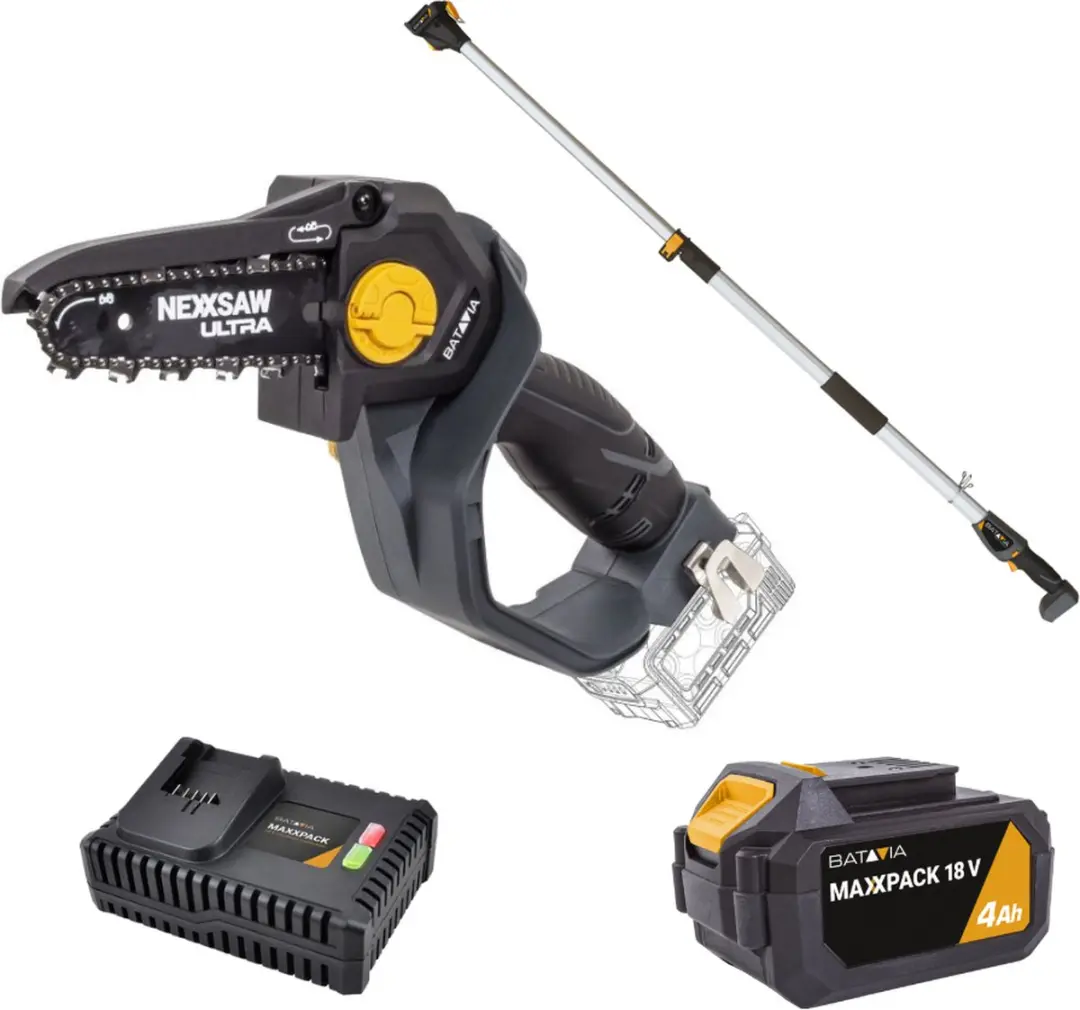 Batavia 18V Nexxsaw Brushless Kettingzaag 7" - 4.0Ah Accu