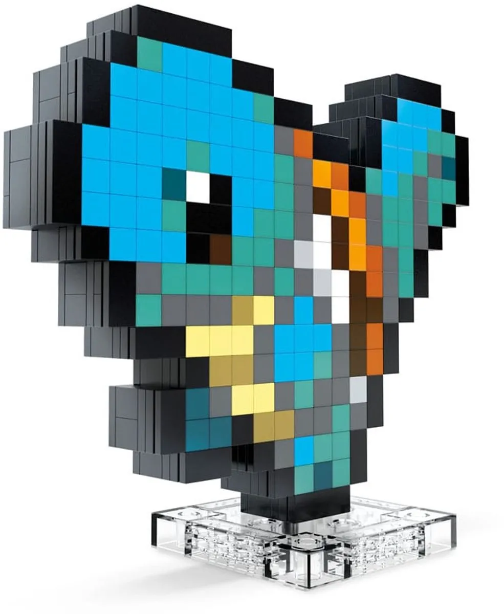 Mattel Pokémon Pixel Art Squirtle - Multicolor