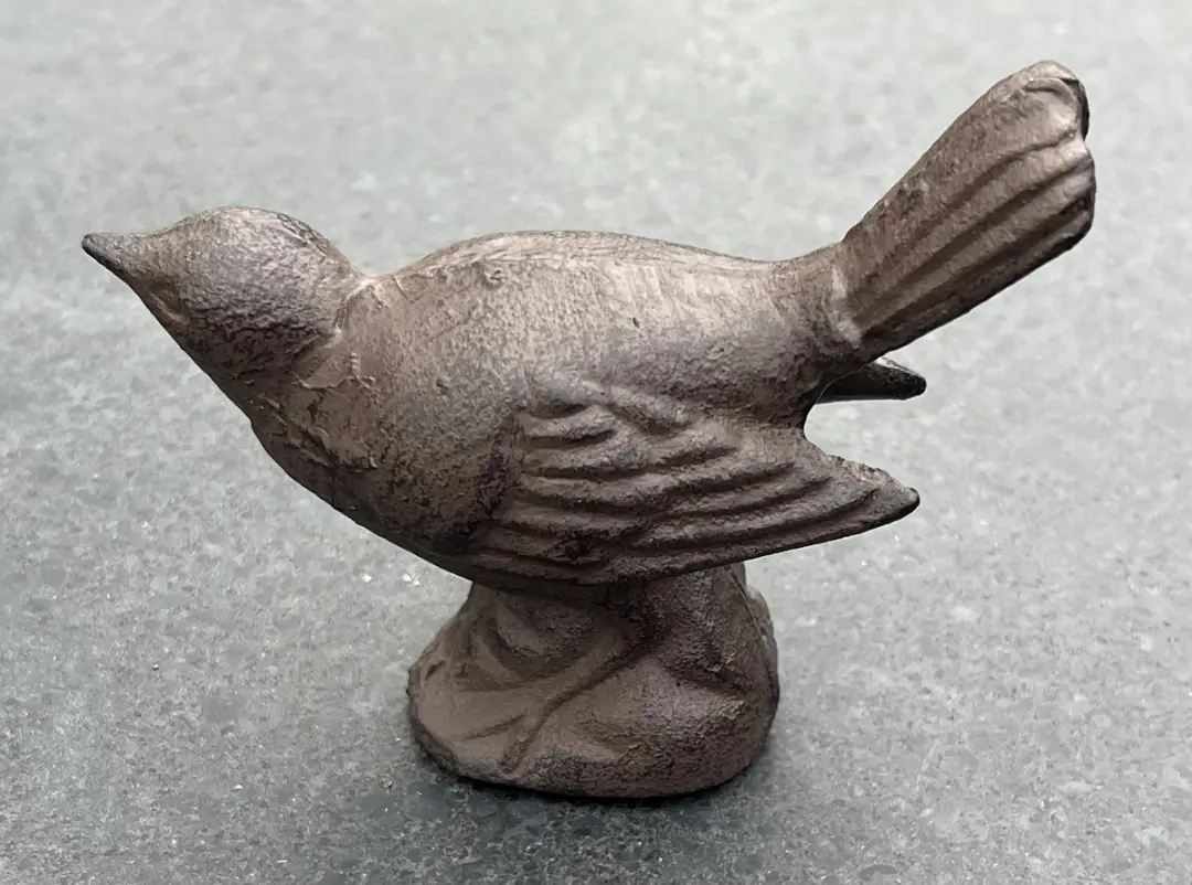 Esschert Design Vogel Gietijzer - Bruin