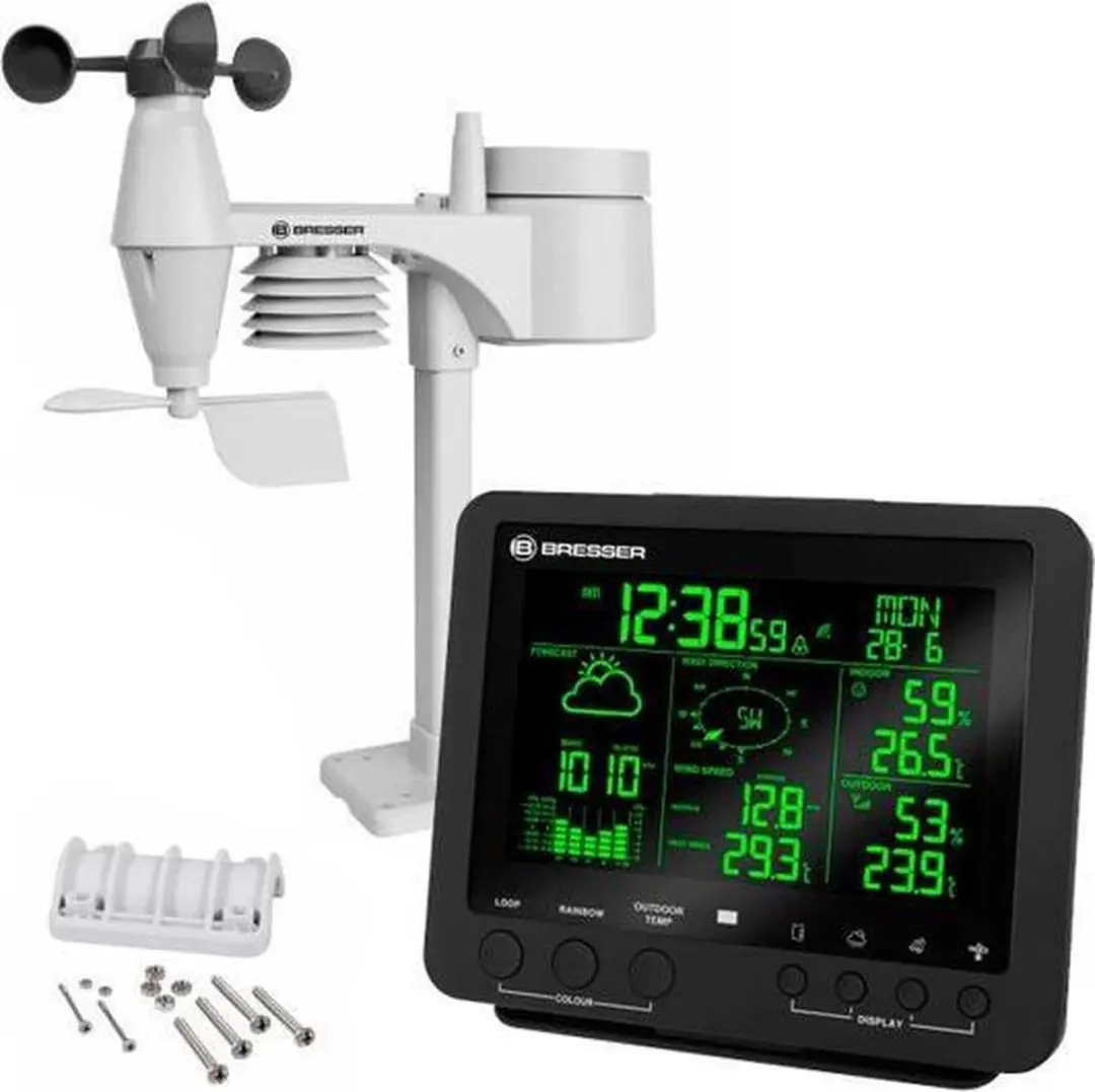 Bresser Weerstation 5-in-1 - Zwart