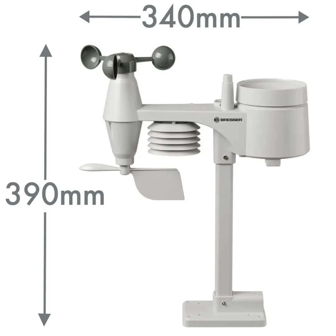 Bresser Weerstation 5-in-1 - Zwart