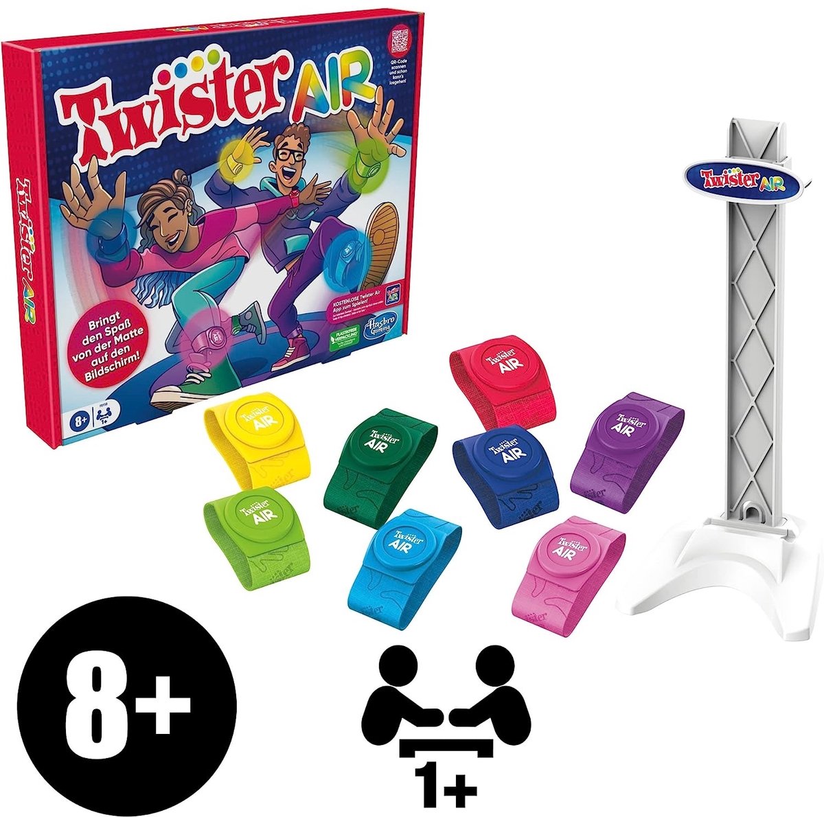 Hasbro TWISTER AIR - Interactief spel voor kinderen vanaf 8 jaar