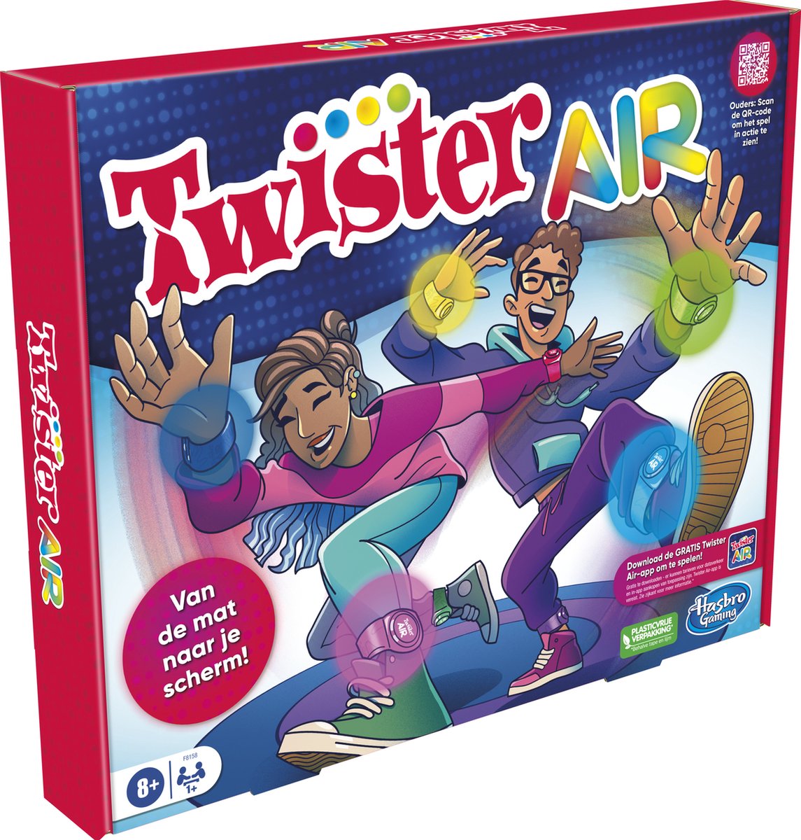 Hasbro TWISTER AIR - Interactief spel voor kinderen vanaf 8 jaar