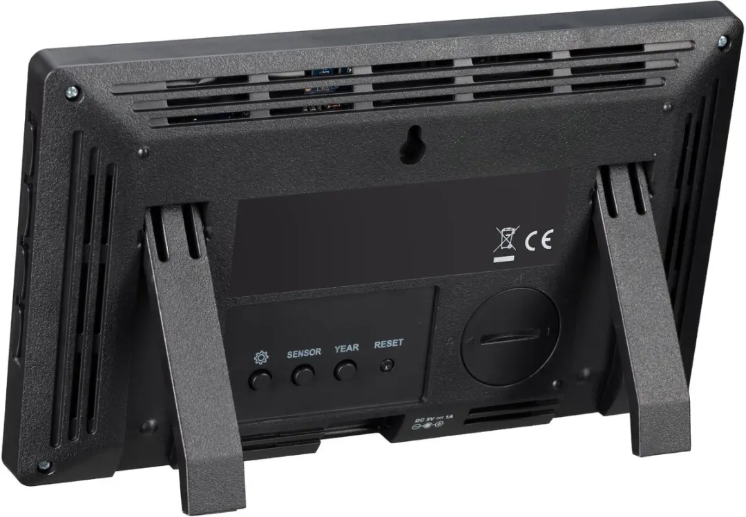 Bresser Cumulus Draadloze Thermo-Hygro Sensor - Zwart