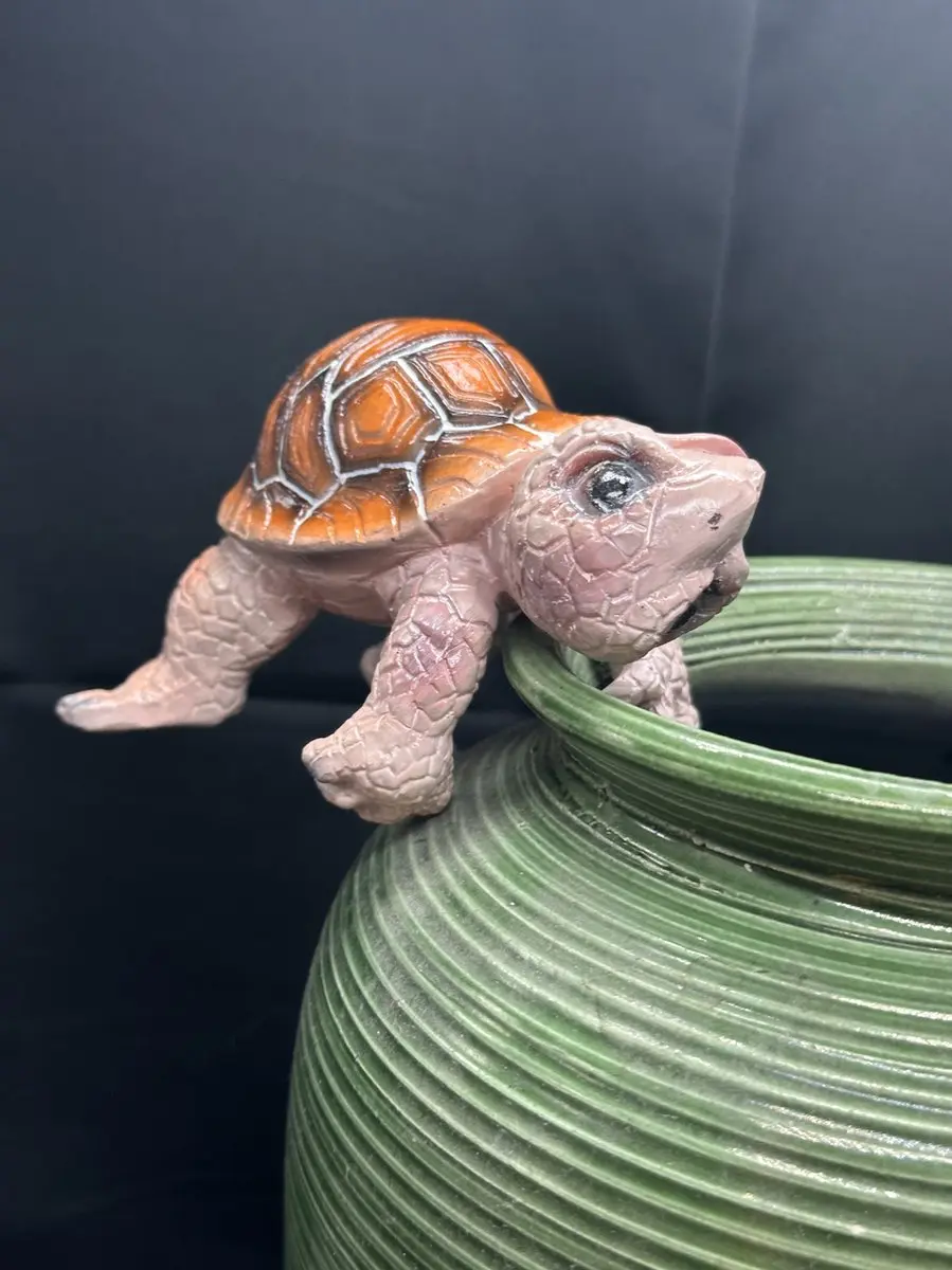 Impuls Decoratieve Pothanger Schildpad - Meerkleurig 11x8x5cm