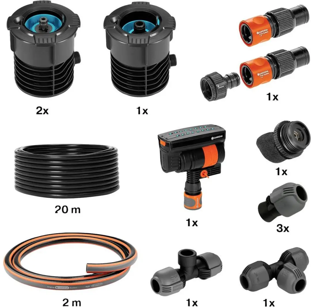 Gardena Complete Pipeline Startset - Zwartsproeier 2m - afbeelding 6 van 6