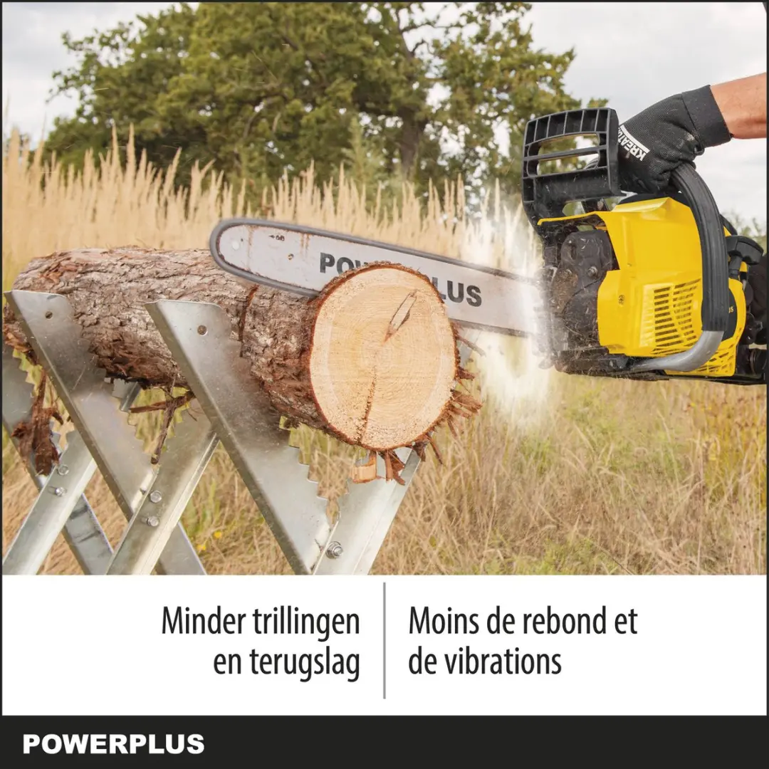 Powerplus POWXG10211 Benzine Kettingzaag 37.2cc