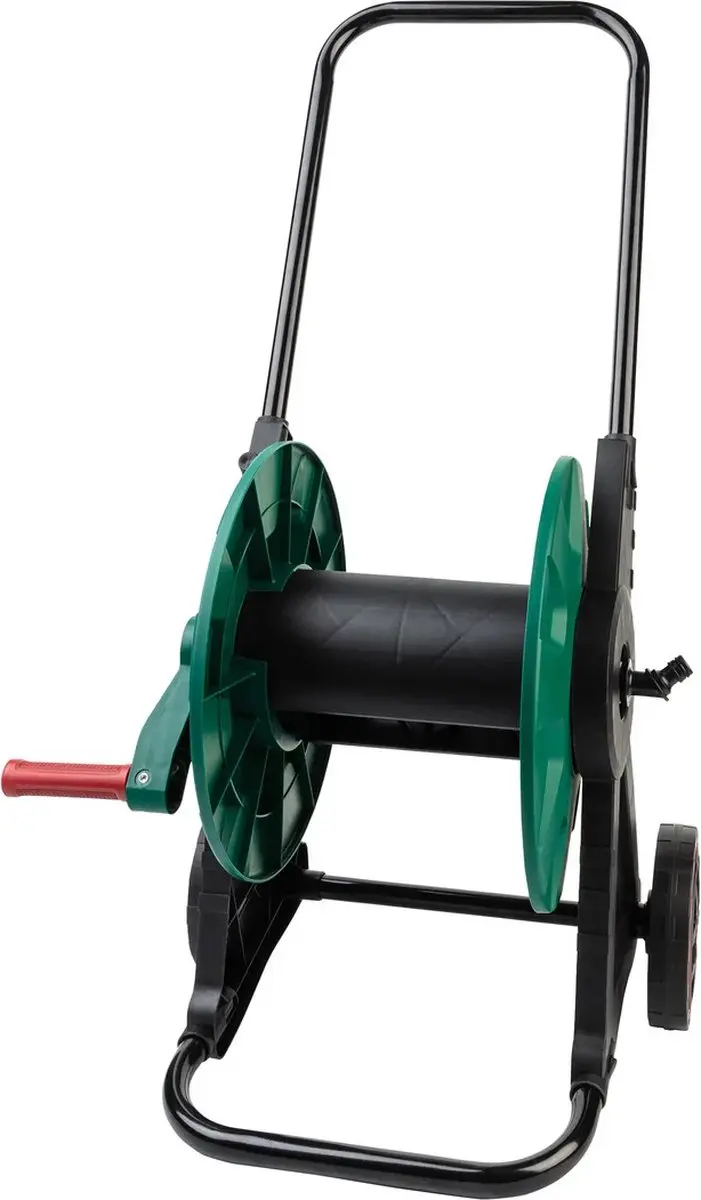 Parksides Tuinslangwagen 30m - Click-systeem - Zwart/groen