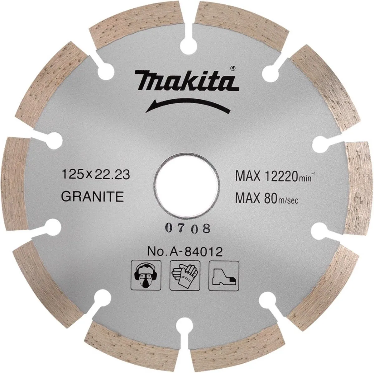 Makita Diamantschijf 125x22.23x2mm Universeel Pro A-84012
